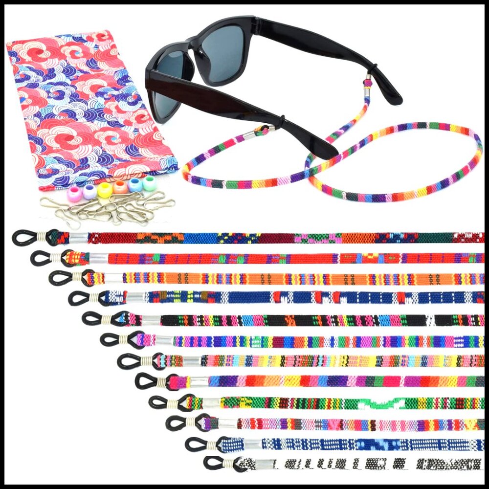 Eyeglass Retainer Straps Adjustable Cotton Lanyard Safety Glasses Holder Modern